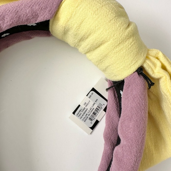 NWT Lele Sadoughi Holly Two-Tone Headband - Picture 6 of 9